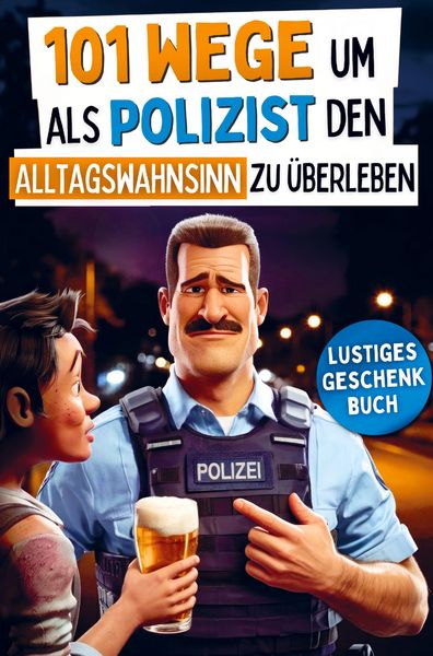 101 Wege um als Polizist den Alltagswahnsinn zu überleben, Taschenbuch von Petrus Hansen, Bookmundo, 9789403886695