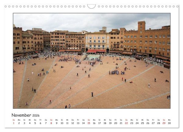 Produktbild: Toskana-Impressionen (Wandkalender 2026 DIN A3 quer), CALVENDO Monatskalender