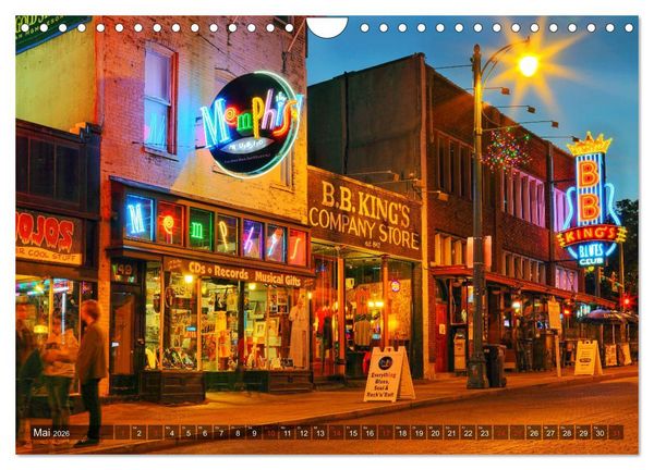 Produktbild: Grand Old South - Die S&uuml;dstaaten der USA (Wandkalender 2026 DIN A4 quer), CALVENDO Monatskalender