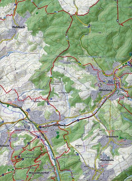 Produktbild: Pf&auml;lzerwald 3. Blatt 41-548, 1 : 25 000