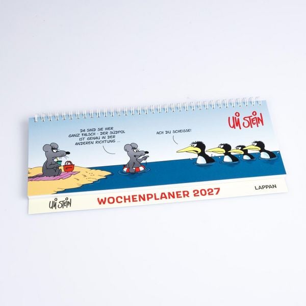 Produktbild: Uli Stein Wochenplaner 2027: Tischkalender