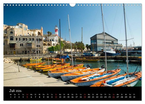 Produktbild: Israel - eindrucksvoll, anders, sch&ouml;n! (Wandkalender 2026 DIN A3 quer), CALVENDO Monatskalender