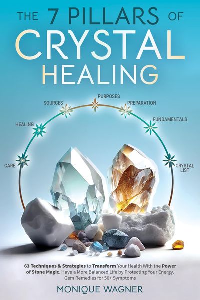 Produktbild: The 7 Pillars of Crystal Healing: 63 Techniques & Strategies to Transform Your Health With the Power of Stone Magic. Have a More Balanced Life by Prot