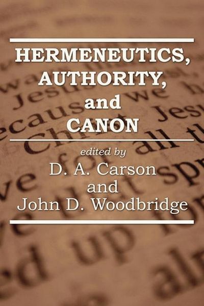 Produktbild: Hermeneutics, Authority, and Canon
