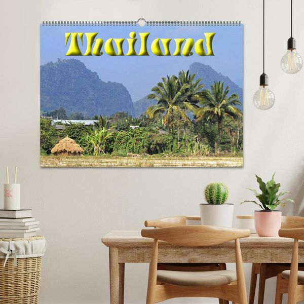 Produktbild: Thailand (Wandkalender 2026 DIN A2 quer), CALVENDO Monatskalender