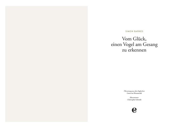 Produktbild: Vom Gl&uuml;ck einen Vogel am Gesang zu erkennen