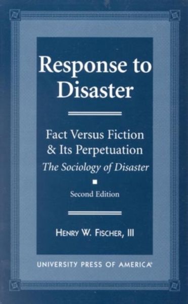 Produktbild: Response To Disaster 2/e