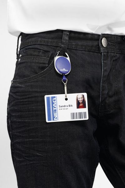 Produktbild: DURABLE Ausweishalter JOJO STYLE, dunkelblau