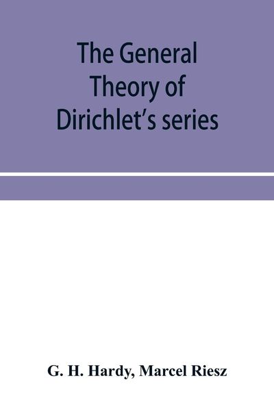 Produktbild: The general theory of Dirichlet's series