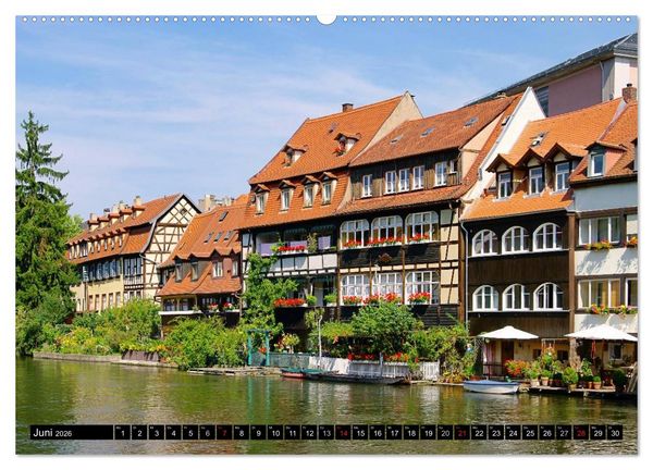 Produktbild: Bamberg und Fr&auml;nkische Schweiz (hochwertiger Premium Wandkalender 2026 DIN A2 quer), Kunstdruck in Hochglanz