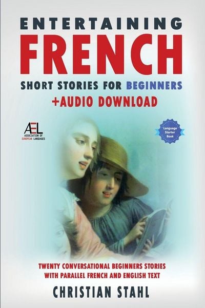 Produktbild: Entertaining French Short Stories for Beginners + Audio Download