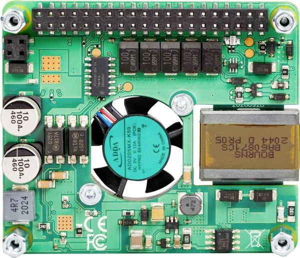 Produktbild: Raspberry Pi&reg; PoE+ Hat 3 B+, 4 B