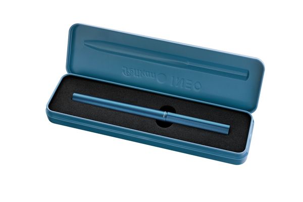 Produktbild: Pelikan F&uuml;ller Ineo&reg; Elements P6, Metall-Etui, Petrol - Blau