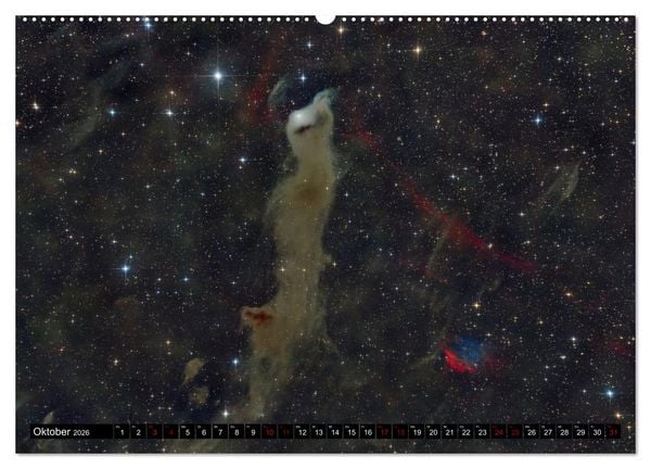 Produktbild: Ein Streifzug durch das Universum (Wandkalender 2026 DIN A2 quer), CALVENDO Monatskalender