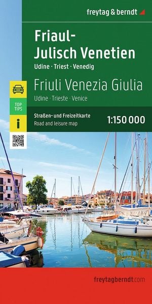 Produktbild: freytag & berndt Stra&szlig;enkarte Friaul-Julisch Venetien 1:150.000