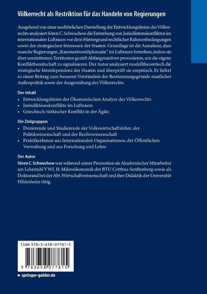 Produktbild: V&ouml;lkerrecht als Restriktion f&uuml;r das Handeln von Regierungen