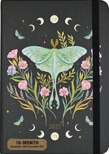 Produktbild: 2027 Luna Moth Weekly Planner (16 Months, Sept 2026 to Dec 2027)