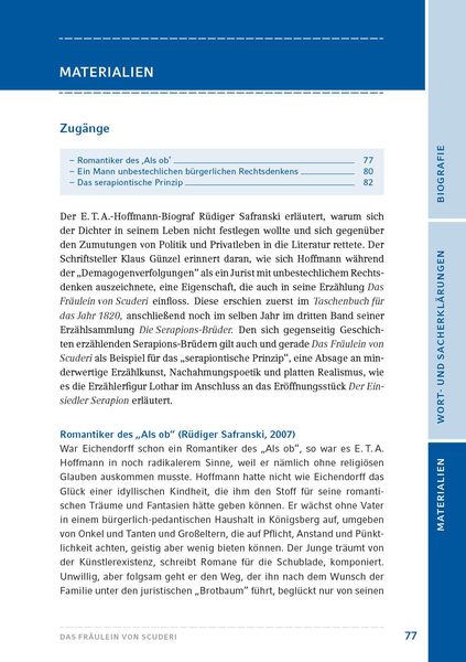 Das Fräulein von Scuderi