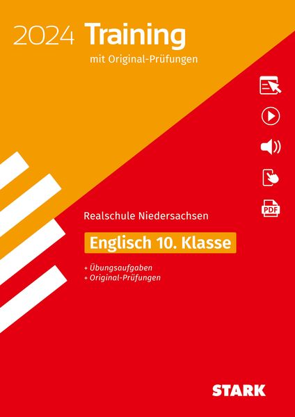 Produktbild: STARK Original-Pr&uuml;fungen und Training Abschlusspr&uuml;fung Realschule 2024 - Englisch - Niedersachsen