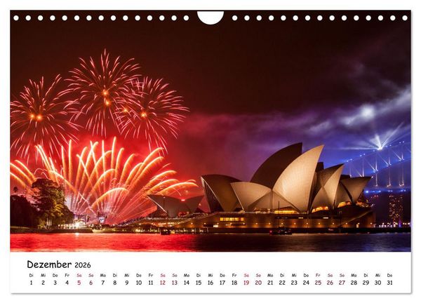 Produktbild: Australiens Sch&ouml;nheit (Wandkalender 2026 DIN A4 quer), CALVENDO Monatskalender