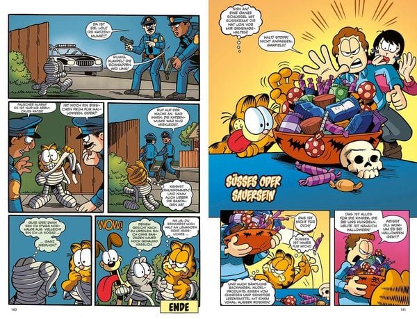 Produktbild: Lesefutter - Vollfarbige Garfield Comic-Geschichten
