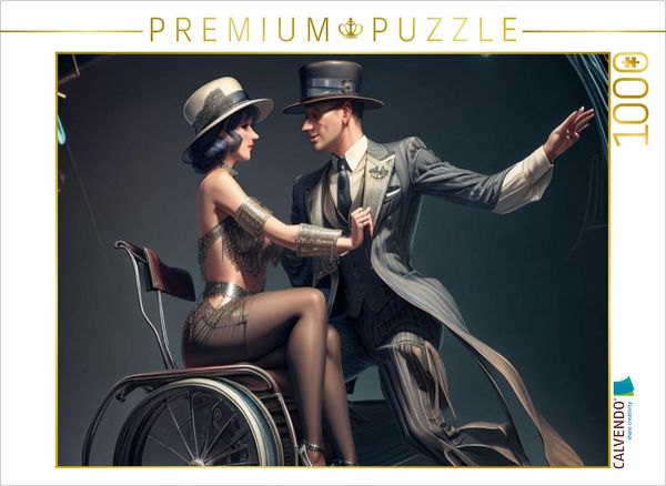 Produktbild: CALVENDO Puzzle Dance withe me | 1000 Teile Lege-Gr&ouml;&szlig;e 64x48cm Foto-Puzzle f&uuml;r gl&uuml;ckliche Stunden