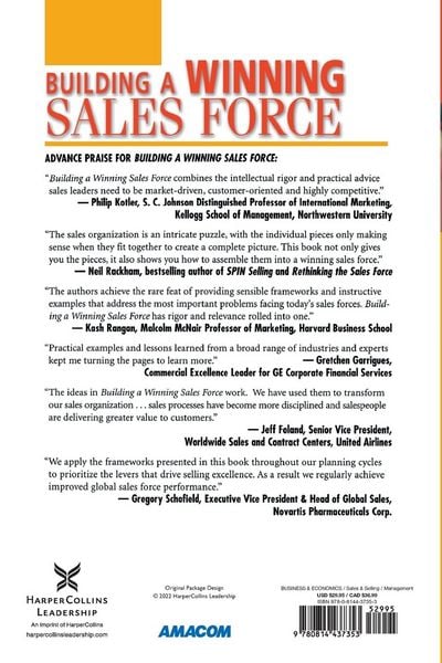 Produktbild: The Building a Winning Sales Force