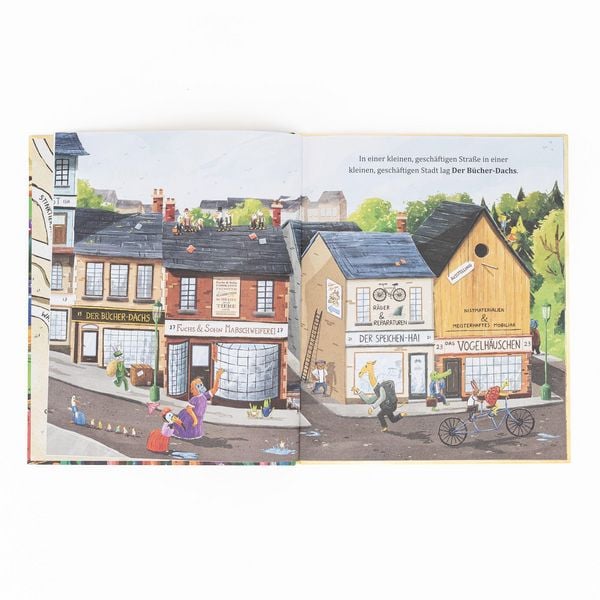 Produktbild: Herr Dachs und seine erstaunliche Buchhandlung