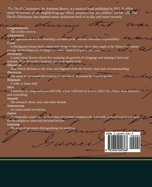 Produktbild: The Devil's Dictionary
