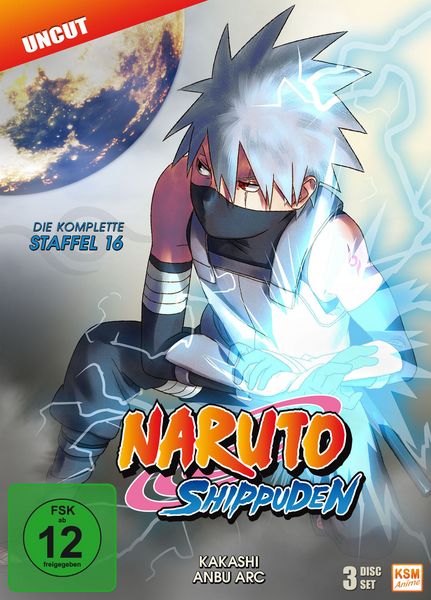 Produktbild: Naruto Shippuden - Kakashi Anbu Arc - Staffel 16: Folgen 569-581 [3 DVDs]