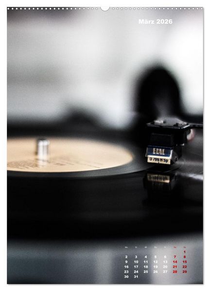 Produktbild: Der Klang von Musik (Wandkalender 2026 DIN A2 hoch), CALVENDO Monatskalender