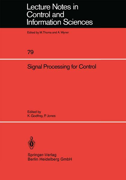 Produktbild: Signal Processing for Control
