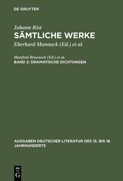 Produktbild: Dramatische Dichtungen