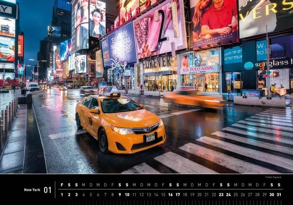 Produktbild: New York Premiumkalender 2027