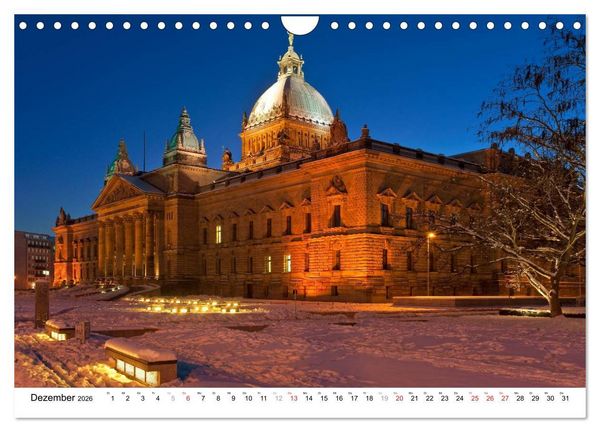 Produktbild: Sachsen (Wandkalender 2026 DIN A4 quer), CALVENDO Monatskalender