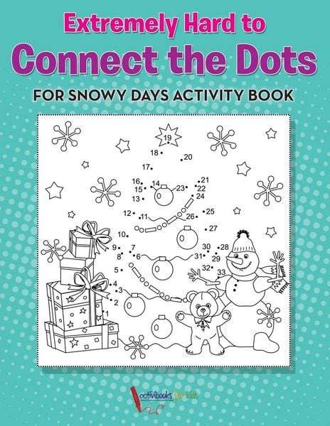 Produktbild: Extremely Hard to Connect the Dots for Snowy Days Activity Book Book