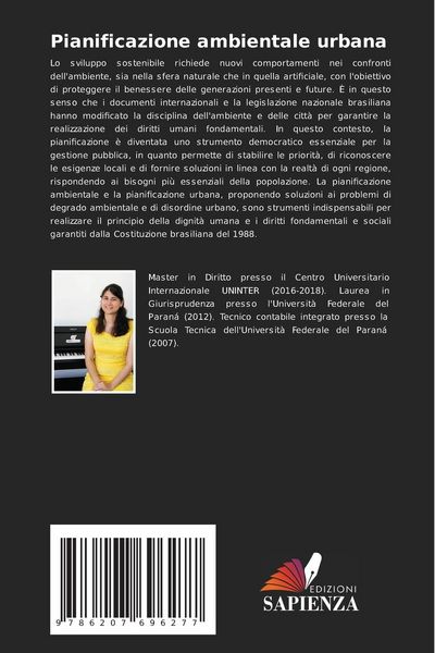Produktbild: Pianificazione ambientale urbana