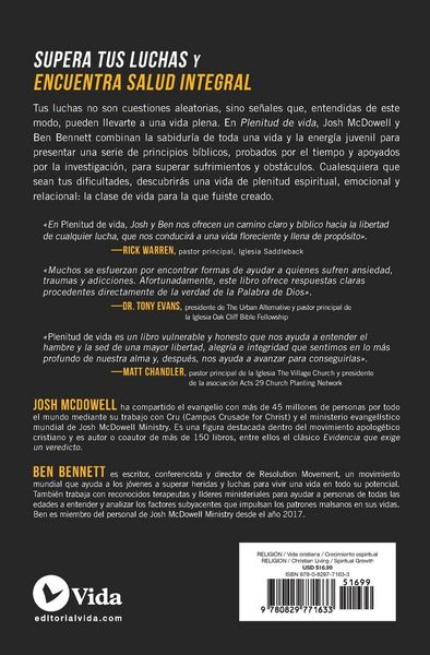 Produktbild: Los Plenitud de vida Softcover Free to Thrive