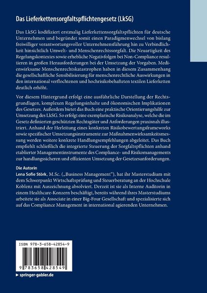 Produktbild: Das Lieferkettensorgfaltspflichtengesetz (LkSG)