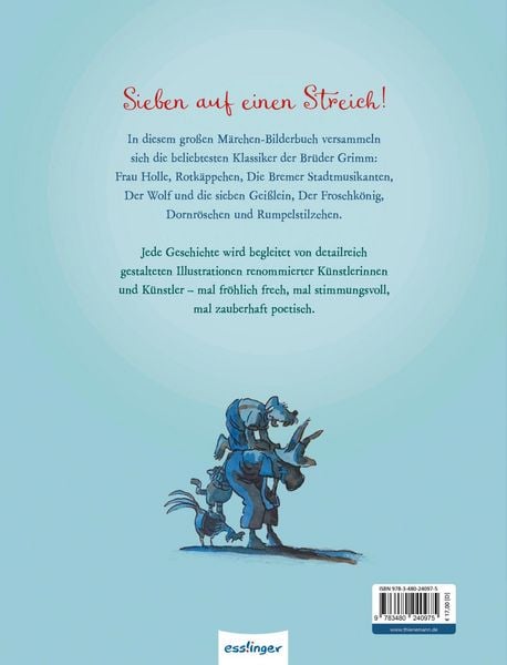 Produktbild: Br&uuml;der Grimm: Das gro&szlig;e M&auml;rchen-Bilderbuch