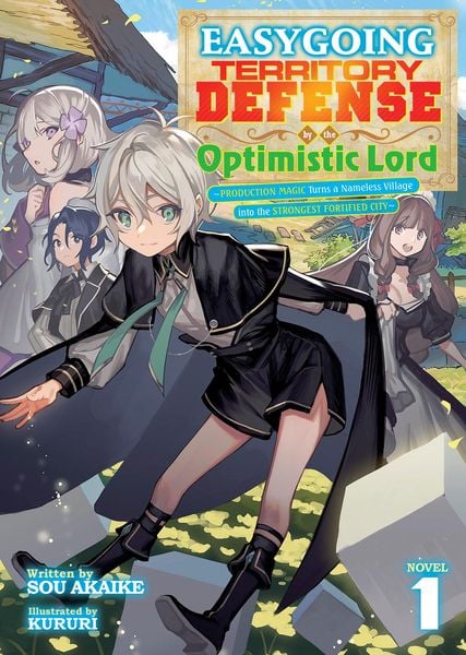 Produktbild: Easygoing Territory Defense by the Optimistic Lord: Production Magic Turns a Nameless Village into the Strongest Fortified City (Light Novel) Vol. 1