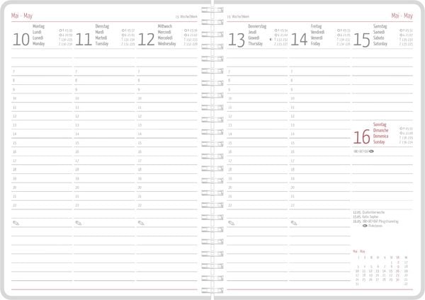 Produktbild: MyTimer Ringbuch Tag. Woche. Leben. 2027