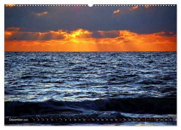 Produktbild: J&uuml;tland in D&auml;nemark - Von Henne Strand bis Blavand (hochwertiger Premium Wandkalender 2026 DIN A2 quer), Kunstdruck in Hochglanz