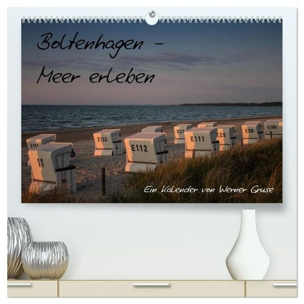 Produktbild: Boltenhagen - Meer erleben (hochwertiger Premium Wandkalender 2026 DIN A2 quer), Kunstdruck in Hochglanz