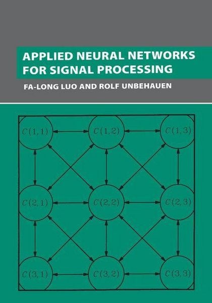 Produktbild: Applied Neural Networks for Signal Processing