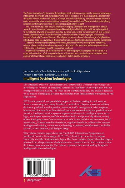 Produktbild: Intelligent Decision Technologies