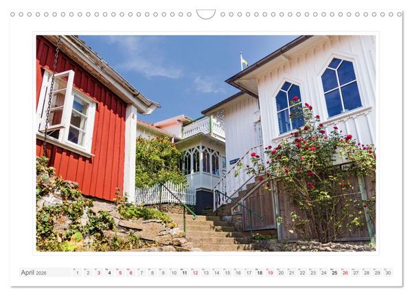 Produktbild: Bohusl&auml;n. K&auml;ring&ouml;n - Gullholmen - H&aring;ll&ouml; (Wandkalender 2026 DIN A3 quer), CALVENDO Monatskalender