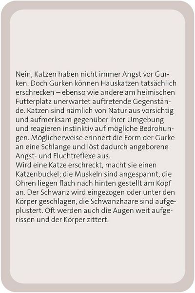 Produktbild: Das gro&szlig;e Katzen Quiz