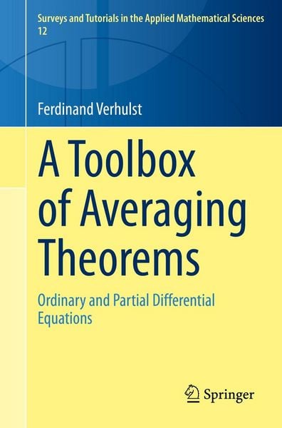 Produktbild: A Toolbox of Averaging Theorems