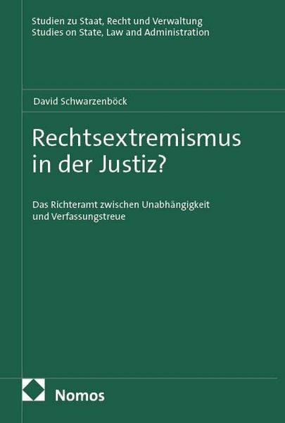 Produktbild: Rechtsextremismus in der Justiz?
